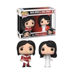 Funko Pop Rocks The White Stripes Jack White & Meg White 2-Pack Vinyl Figures